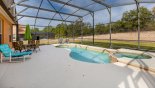 Villa rentals near Disney direct with owner, check out the Pool deck with conservation views