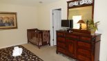 Master 1 bedroom with flat screen TV & DVD - www.iwantavilla.com is the best in Orlando vacation Villa rentals